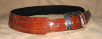 woman's curved belt