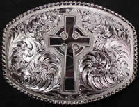 Celtic Irish Cross Buckle