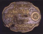 14kt Gold Deluxe Trophy Belt Buckle