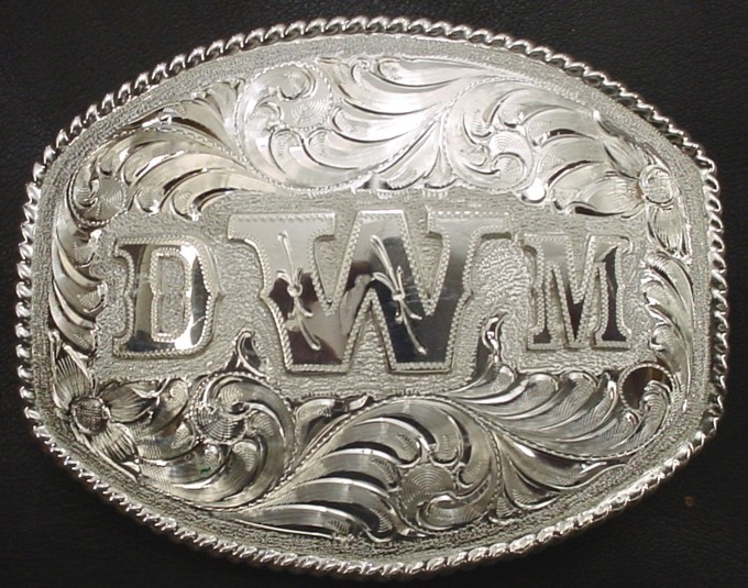 Monogram Buckle