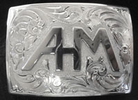 AHM Monogram Buckle