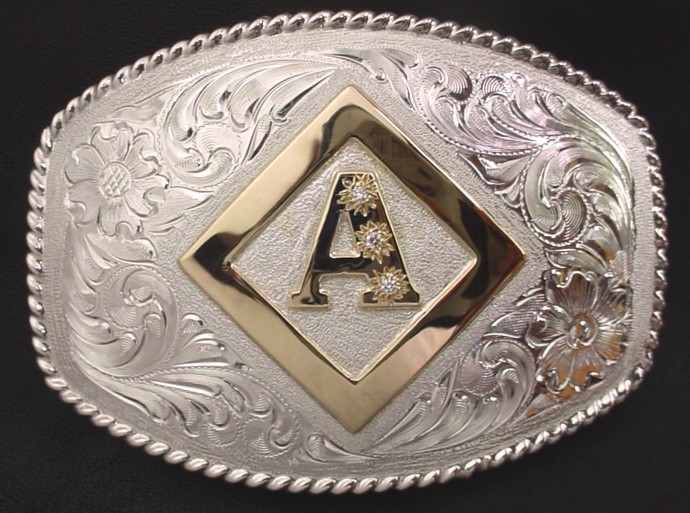 Diamond A Brand Buckle