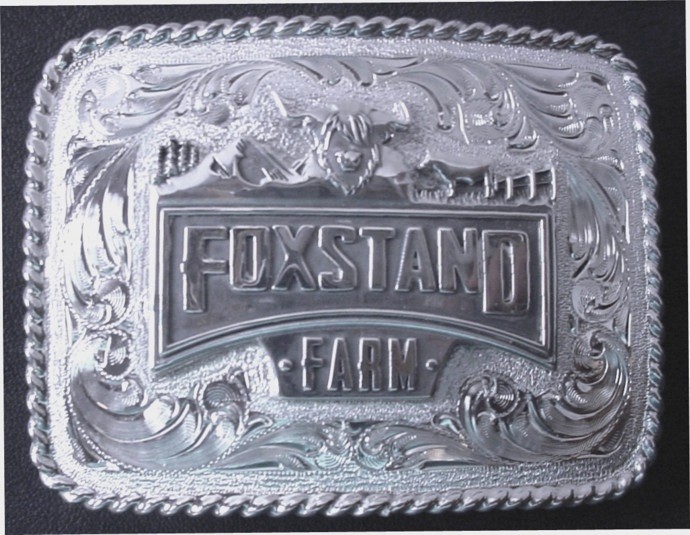 Fox Farm Stand Buckle