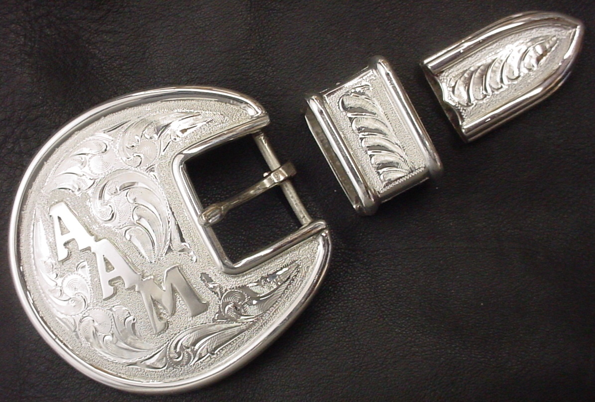 Half Round Wire 1" Buckle Set