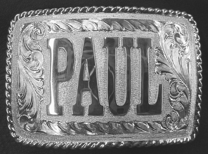 Name Card Buckle