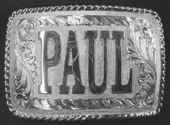 Name Card Buckle