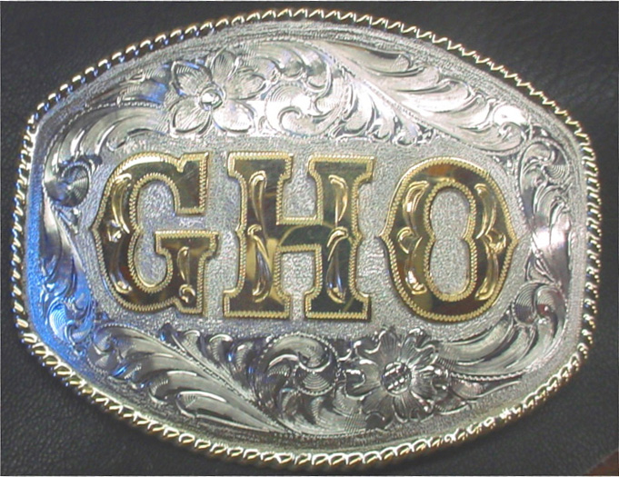 Initial Belt Buckle