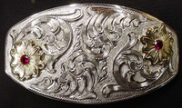 Woman's Fancy Dress Belt Buckle