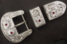 1-1/4" Ruby Buckle Set