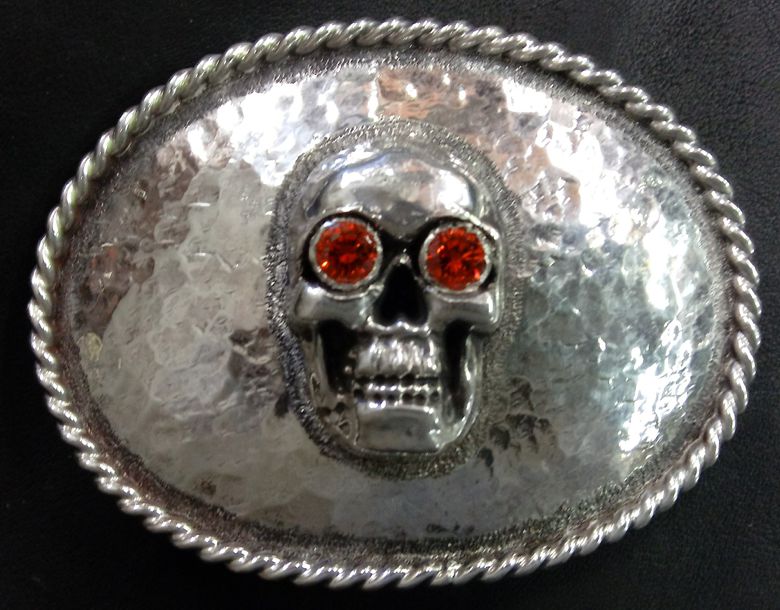 Biker Skull Buckle