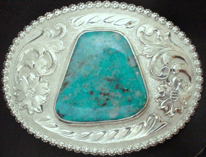 Oval Turquoise Buckle
