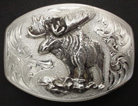 Moose Belt Buckle