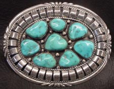 Native American/Southwestern Turquoise Buckle