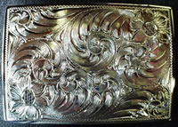 Silver Belt Buckle