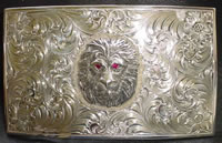 Custom Lion Belt Buckle